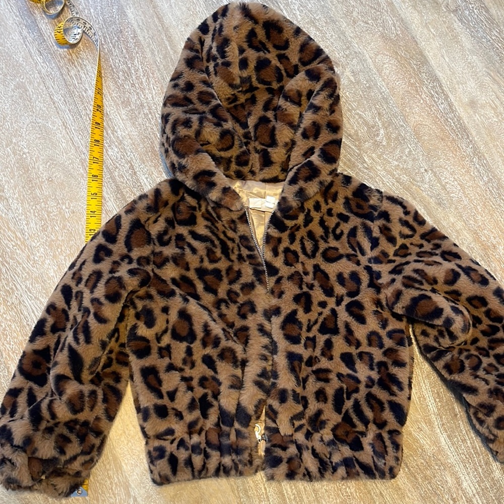 Faux fur jacket